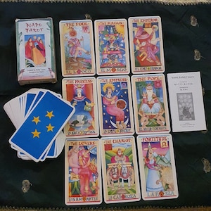 Napo tarot de Betty Lopez 1998 ¡Sistemas de juegos estadounidenses raros!