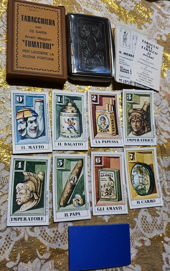 フォルトゥナ タバコ 限定版の金属箱に入った 1980 年のタバコ 