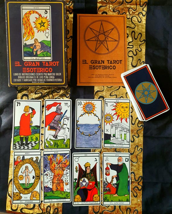 El Gran Tarot Esoterico 1976 Instruction Maritxu Guler