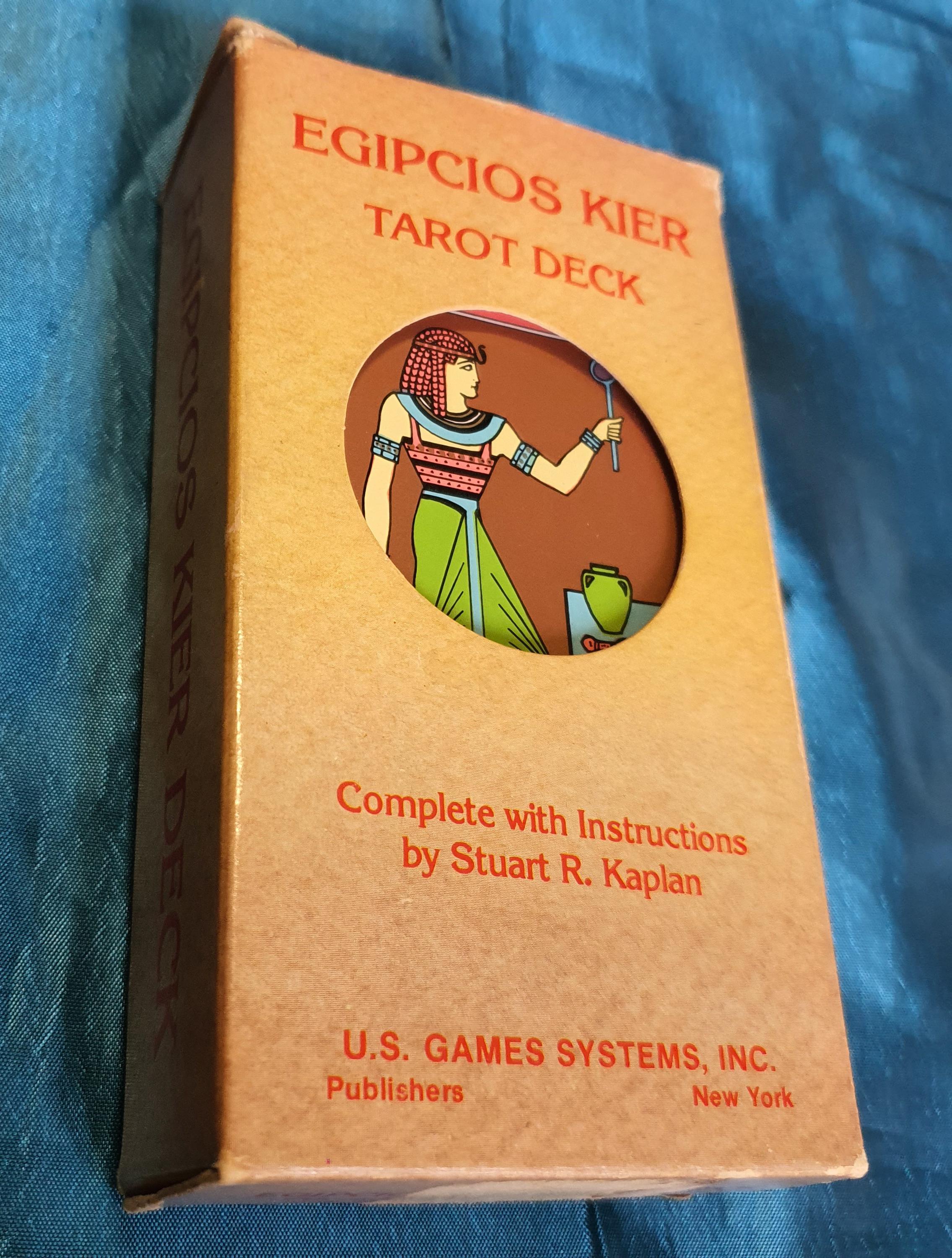 Egipcios Kier Tarot Deck 1984 US Games Systems Rare - Etsy
