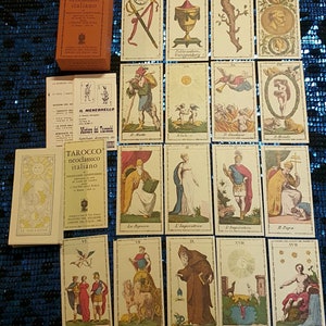 Tarot neoclásico italiano Gumpemberg 1980 ed. Solleone numerado limitado raro