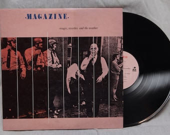 Magazine - Magic Murder and the Weather, Vinyl Records Albums LPs, Vinyl Records Sale, Post Punk, New Wave, Buzzcocks, 80s