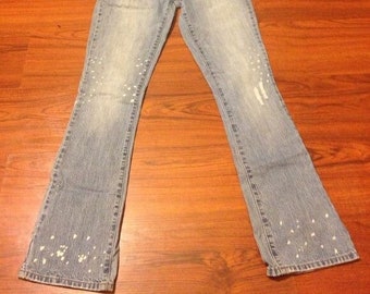 Y2K Vintage Guess Jeans “Malibu” Low Rise Jeans Boot Cut Jeans Size 26