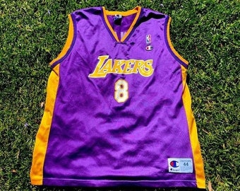 NEW W/ TAGS Kobe Bryant #24 Los Angeles Lakers Adidas NBA Purple