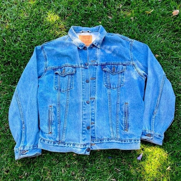 Vintage 1990s Levi Strauss Levis 70507-0389 Jean Denim Jacket Mens XL