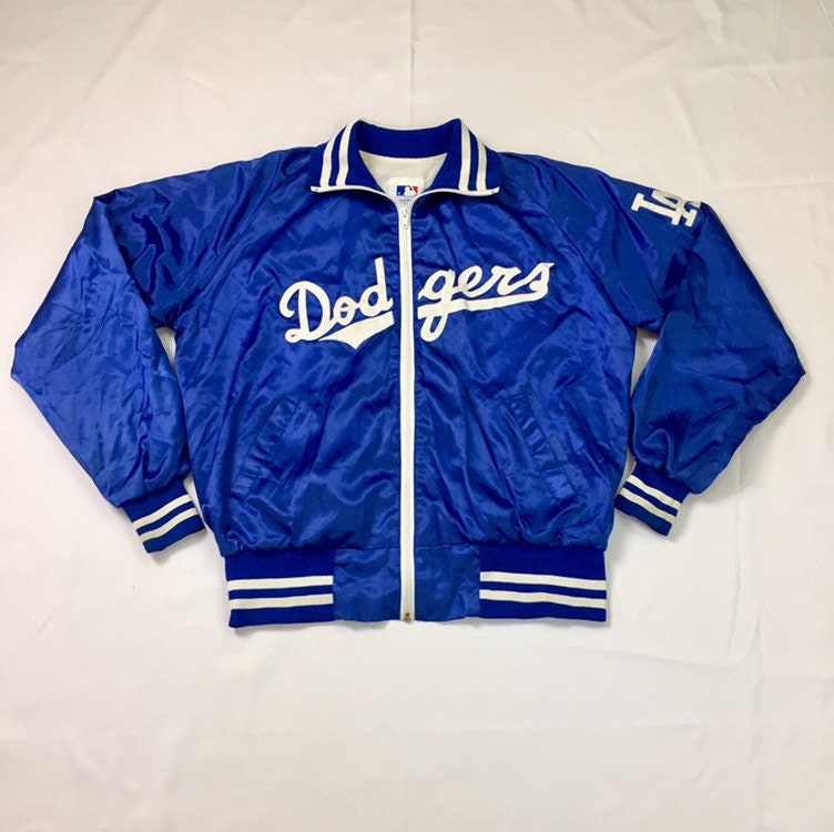 80s Vintage Los Angeles Dodgers MLB Eastport Satin Jacket Large, 90s ...