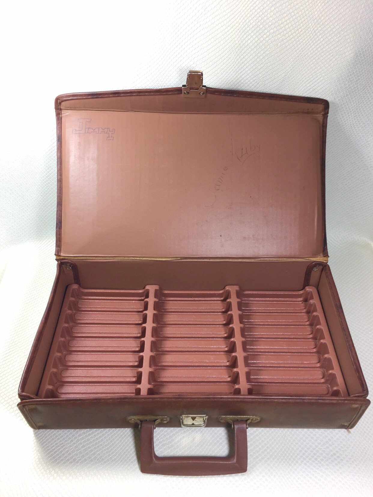 Vintage Audio Cassette Tape Storage Box 24 Cassette Tape Etsy