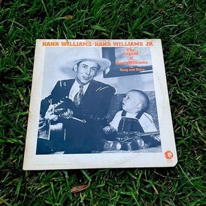 Hank Williams Hank Williams Jr The Legend of 2-ses-4865 album record vinyl