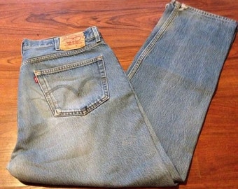 90s Vintage Levis 501 Jeans Distressed