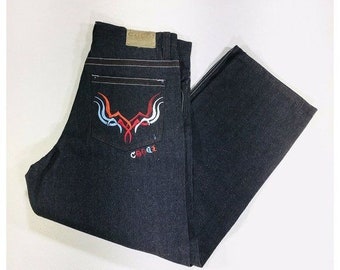 Vintage COOGI Jeans 36x32 Embroidered Heavy Denim