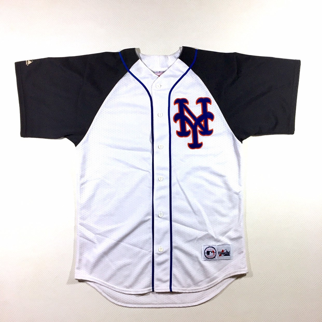 Rare Vintage New York METS Batting Practice Jersey MLB Majestic