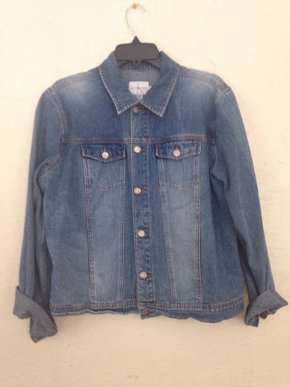 vintage calvin klein denim jacket