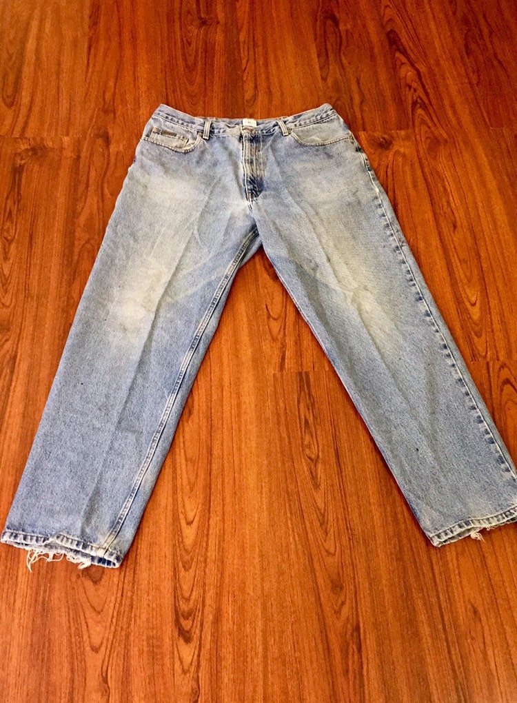 90s Vintage Calvin Klein Jeans Easy Fit 36, Double Stone Wash Denim Jeans, High Waisted Jeans, Vintage Calvin Klein, 90s Vintage CK Mom Jean 90s Vintage Calvin Klein Jeans Easy Fit 36, Double Stone Wash Denim Jeans, High Waisted Jeans, Vintage Calvin Klein, 90s Vintage CK Mom Jean