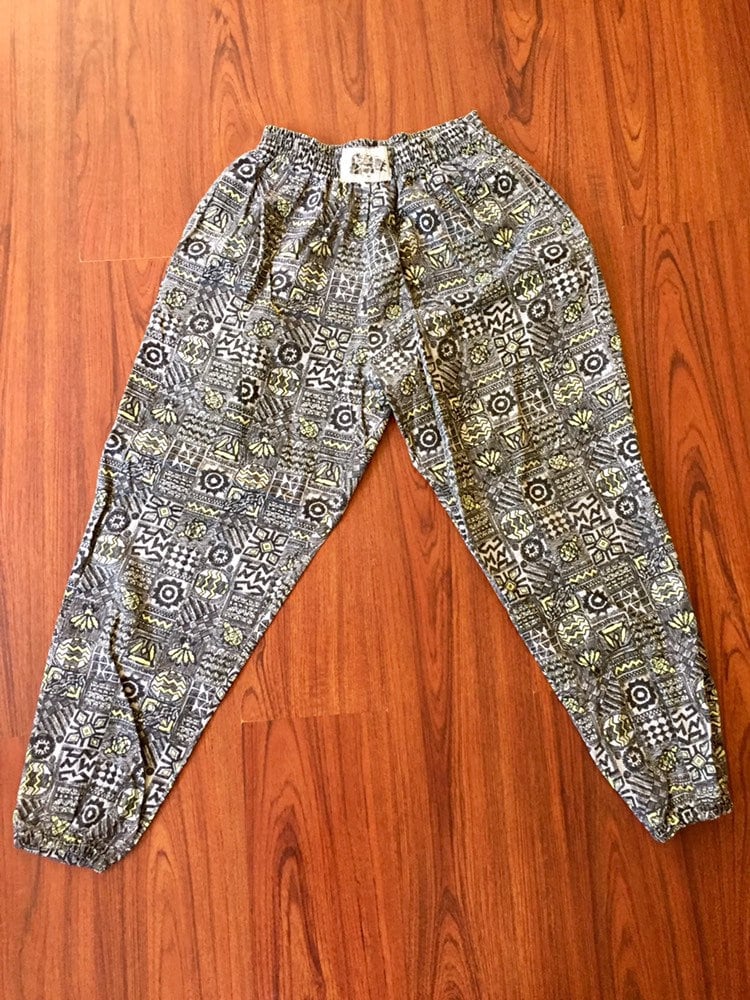 90s Vintage Beach Bageez MC Hammer Pants, 80s Harem Pants, 80s Baggy ...