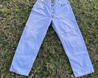 80s Y2k Vintage Levis 550 Denim Blue Jeans Loose Relaxed Baggy Fit 42x32