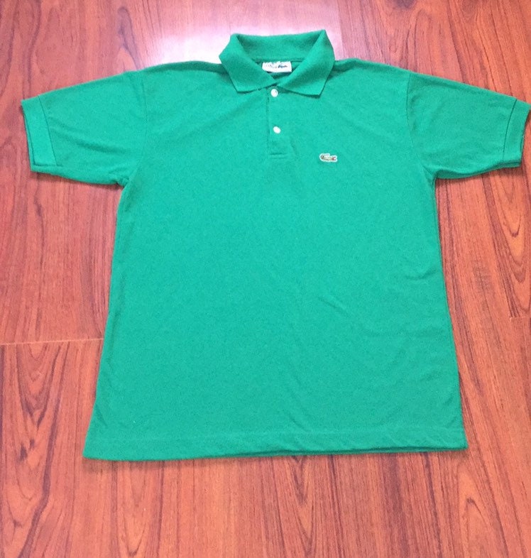 Vintage Chemise Lacoste Polo Shirt Large, Green Lacoste Polo, Vintage ...