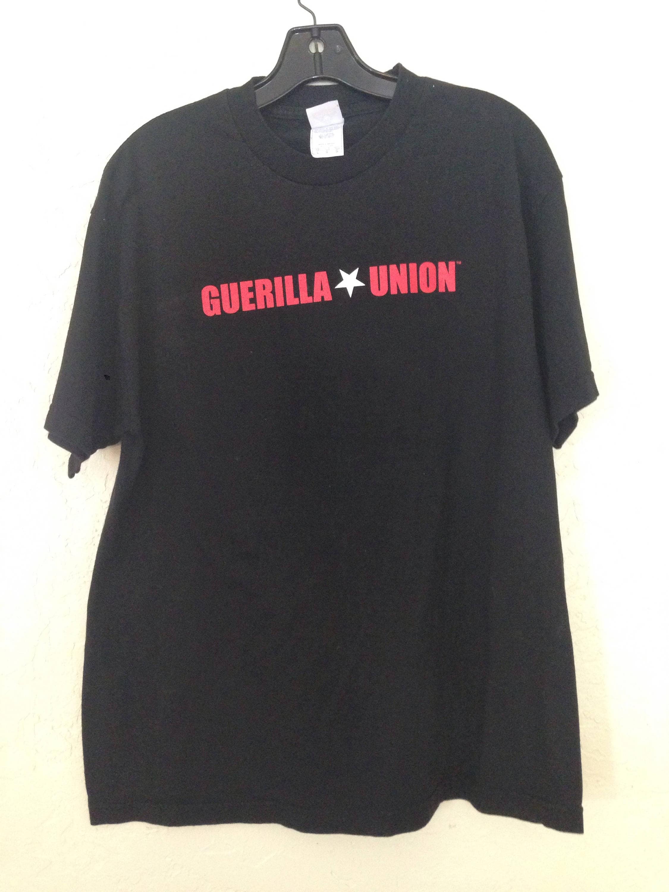 90s band collar shirt