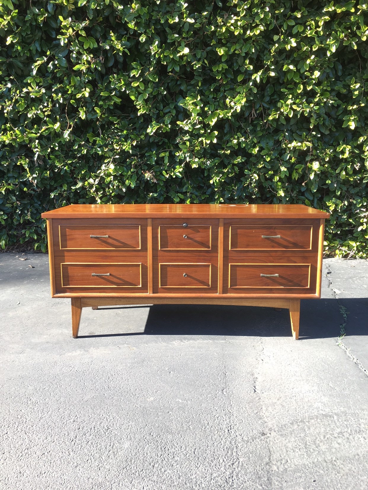 Mid Century Modern Lane Of Altavista Hope Chest Mid Century Etsy