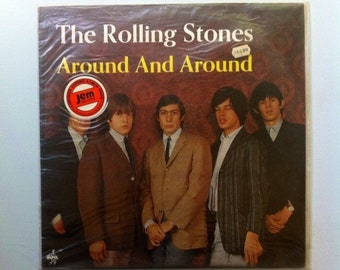 Around and Around - The Rolling Stones Vintage Vinyl Record, Rolling Stones Album, Rolling Stones Vinyl, Rolling Stones Record, Rock Vinyl