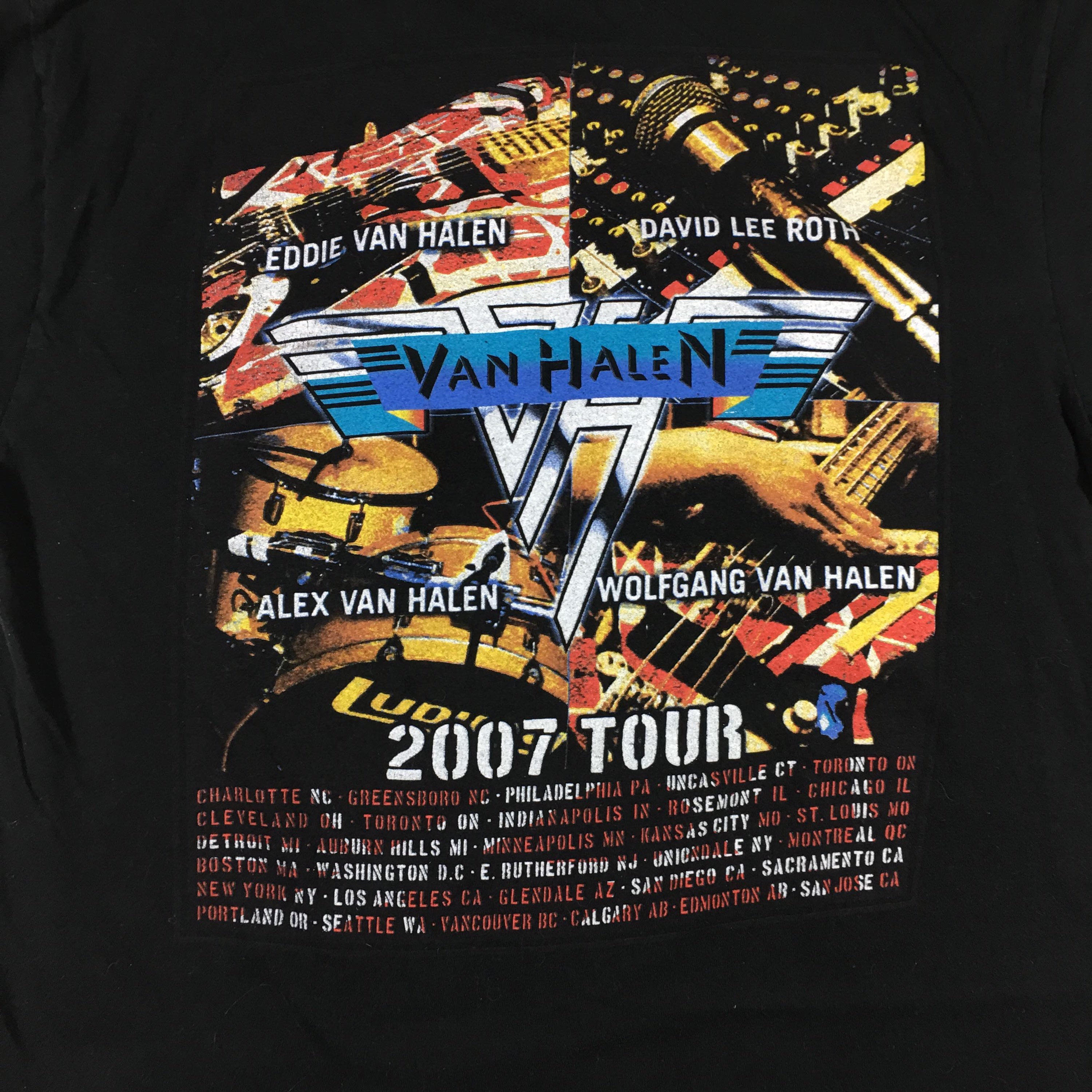 rock tour merch