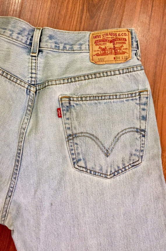 vintage levi 505 jeans