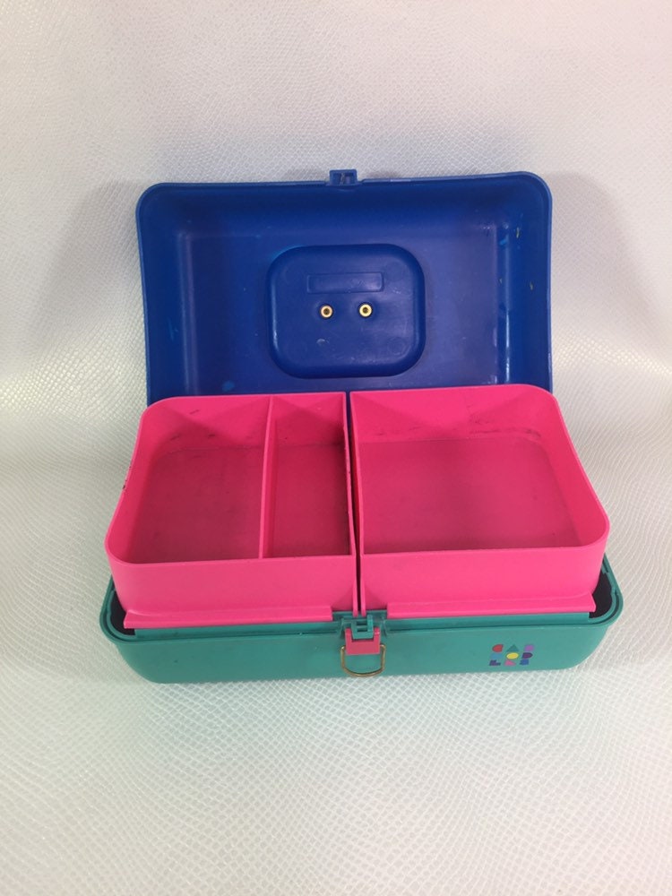 Vintage 90s Caboodles Makeup Case. 