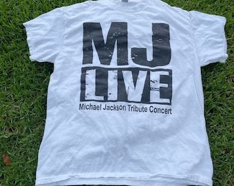 Michael Jackson MJ Tribute Concert Size Large