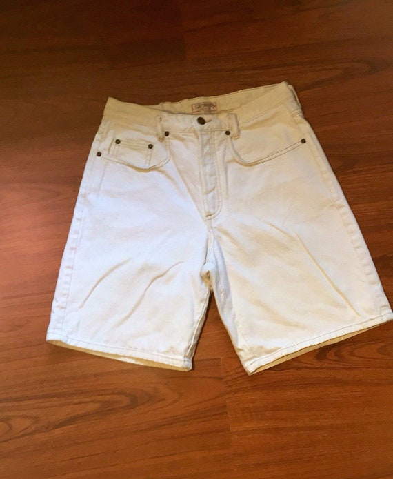 vintage guess jean shorts