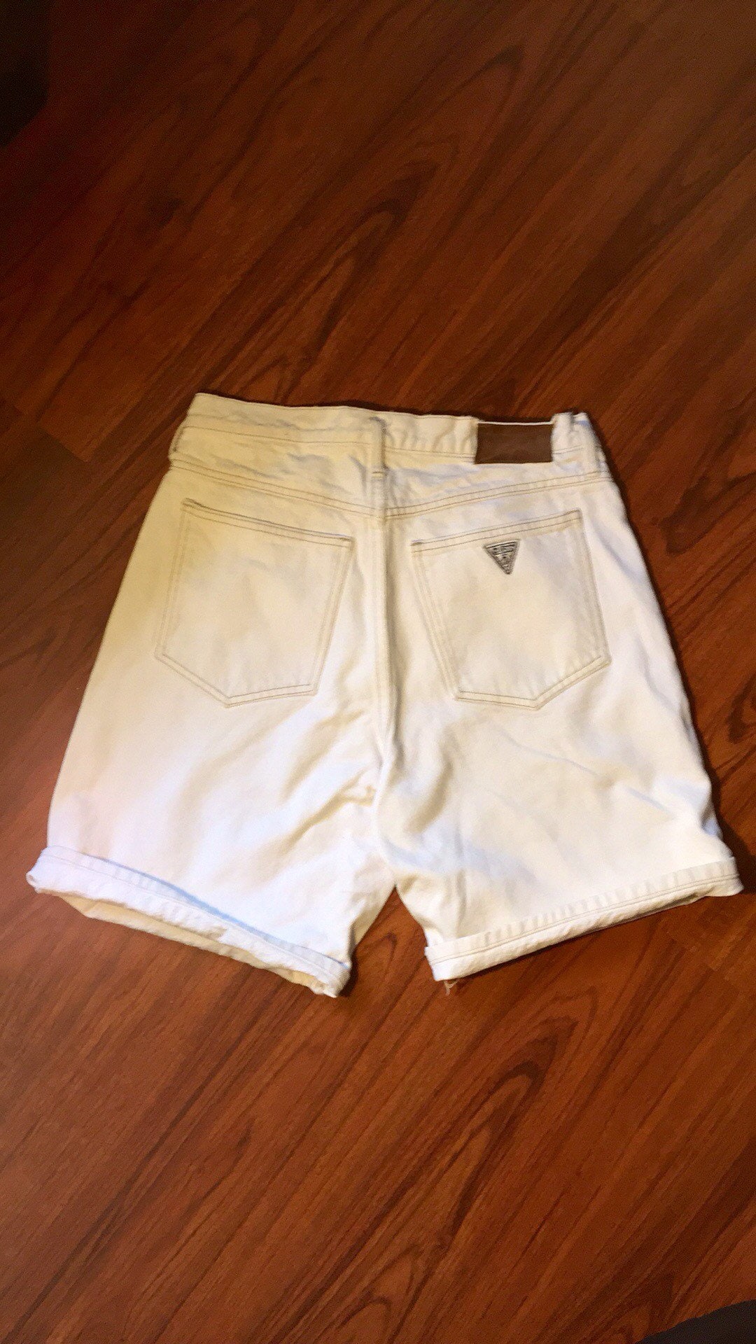 vintage guess jean shorts