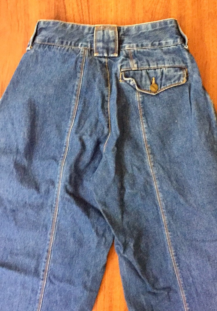 80s Vintage Marithe & Francois Girbaud MFG High Waisted
