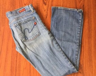 Y2K Vintage Kelly #001 Citizens of Humanity Low Waist Bootcut Jeans Size 27