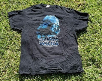 Star Wars 9/16/11 Blu Ray Release Promo Shirt Darth Vader XL