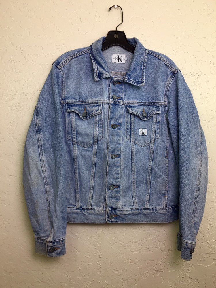 vintage calvin klein denim jacket