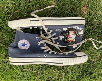 New With Tags Sailor Jerry HighTop Converse Chuck Taylors All Star Chucks Size 12