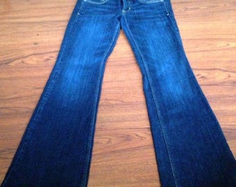 Y2K Vintage American Eagle Outfitters Low Rise Boot Cut Jeans Need Zipper 6Short