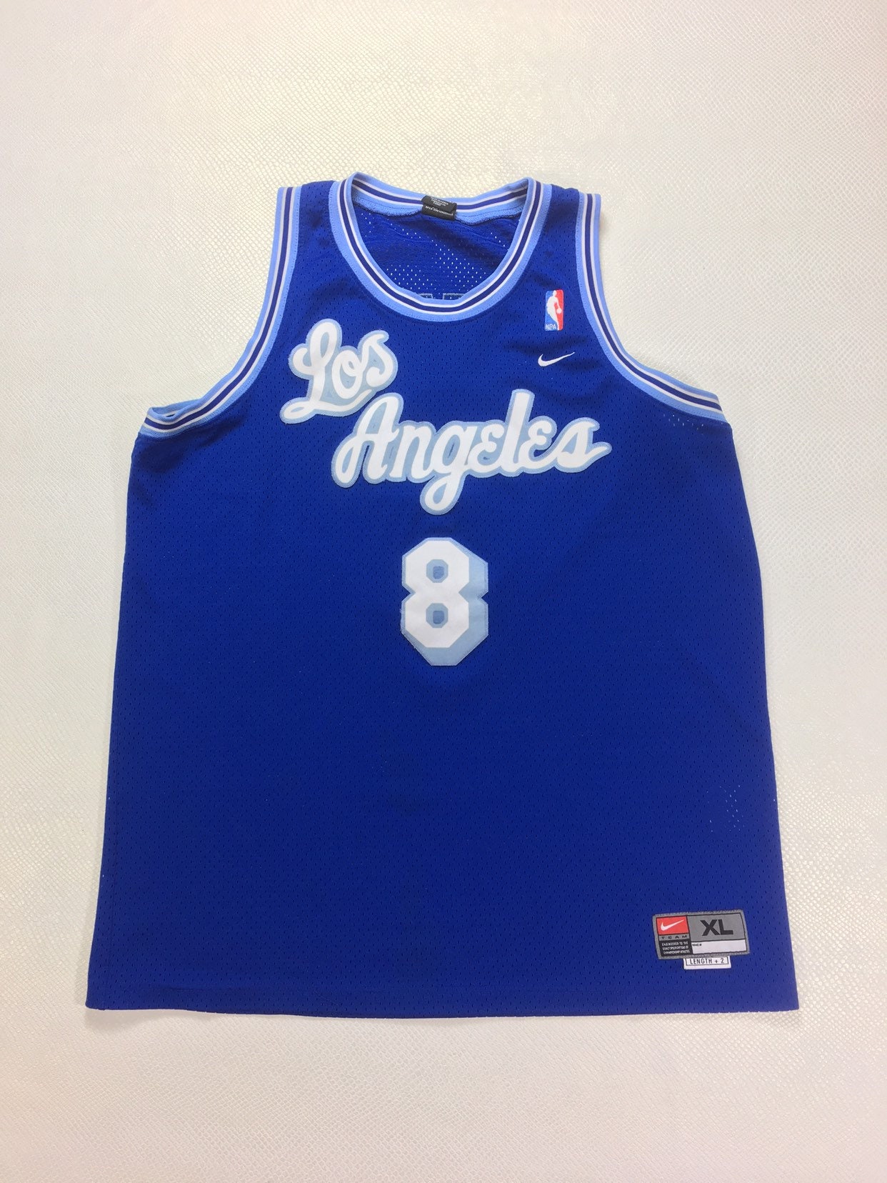 kobe blue 8 jersey