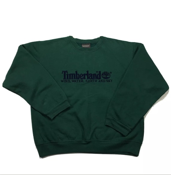 90s Vintage Timberland Big Logo Four 4 Elements Fo