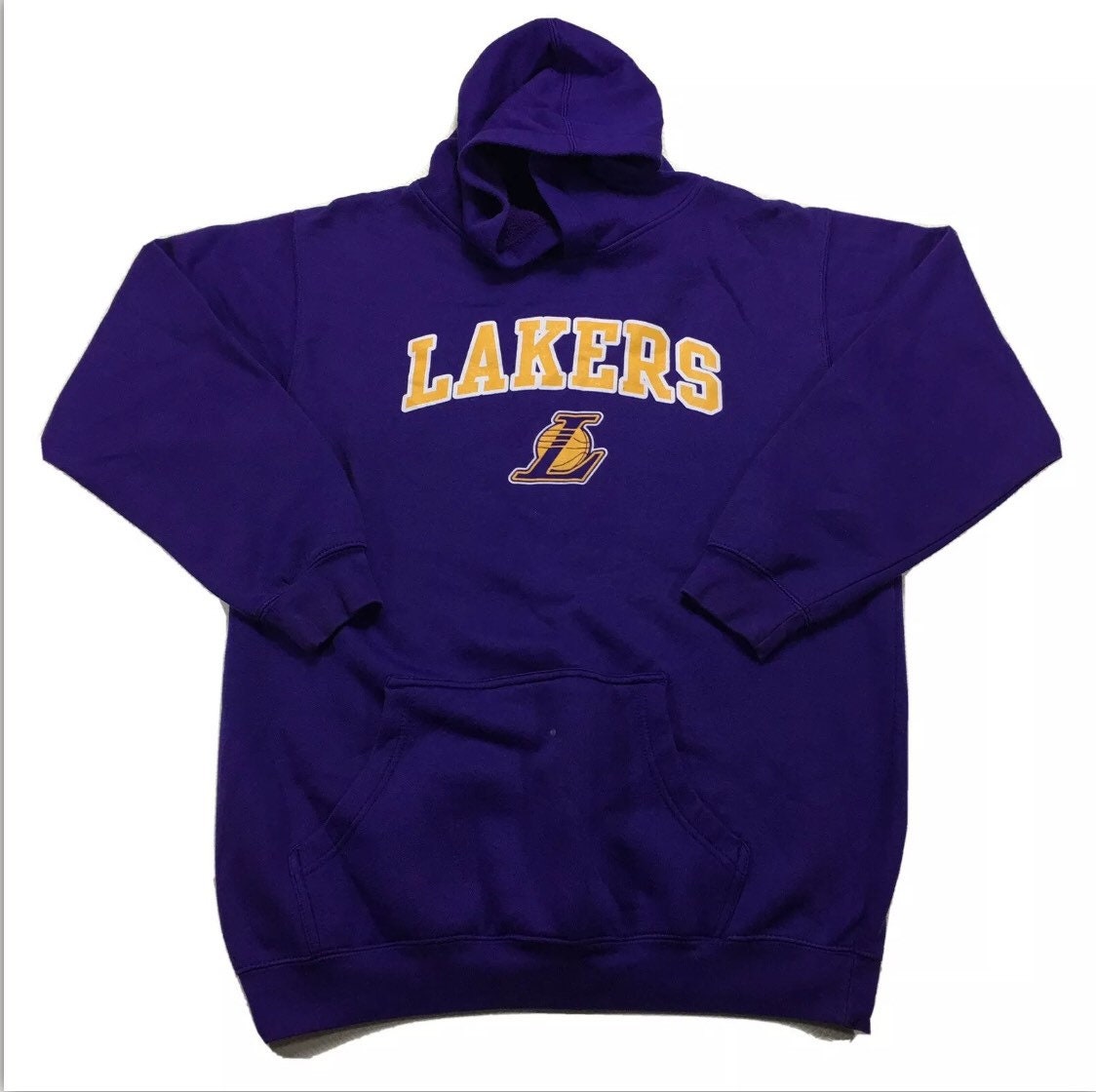 Rare Vintage Los Angeles LA Lakers Kobe Bryant Purple Hoodie