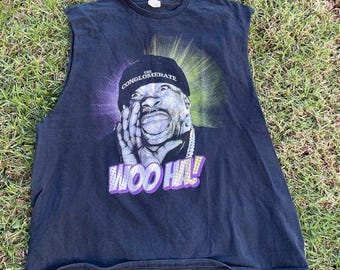 Busta Rhymes Tha Conglomerate Flip Mode Records Cut Off Shirt xxl