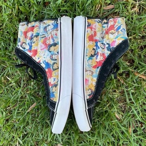 Disney princess vans uk size 8 top
