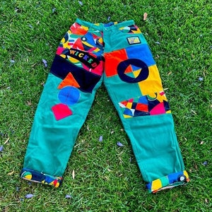 Vintage 90s Wicked Baggy Jeans Cross Colors Tapered Leg 34 - Etsy