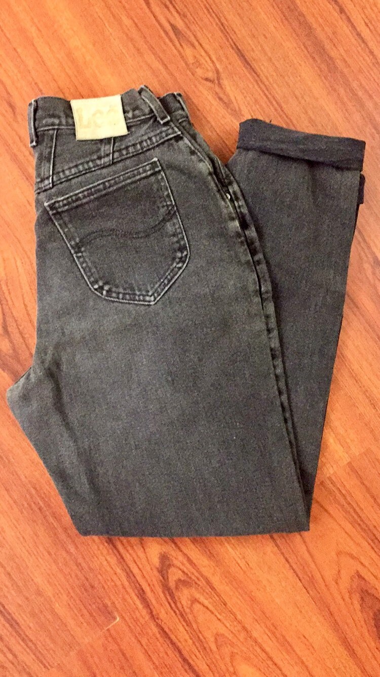 lee high waisted mom jeans