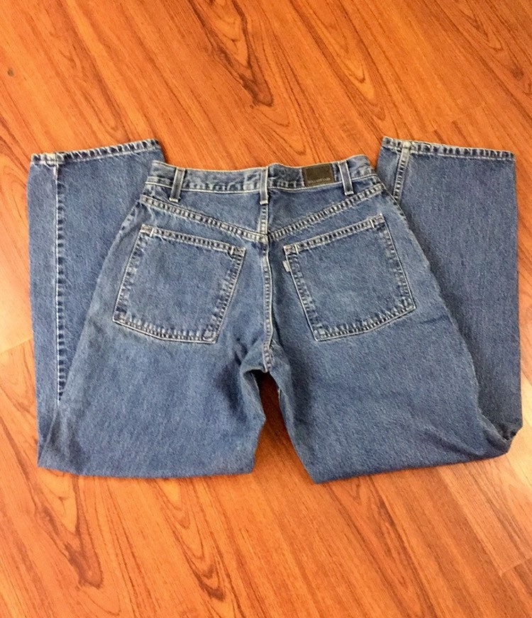 90s Vintage Levis Silver Tab Denim Jeans, 90s Baggy Levis Jeans, 90s ...