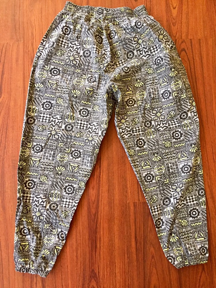 90s Vintage Beach Bageez MC Hammer Pants, 80s Harem Pants, 80s Baggy ...