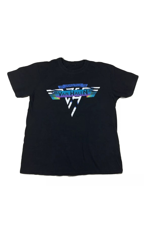 Van Halen World Tour Official Merch Tee Shirt, Roc