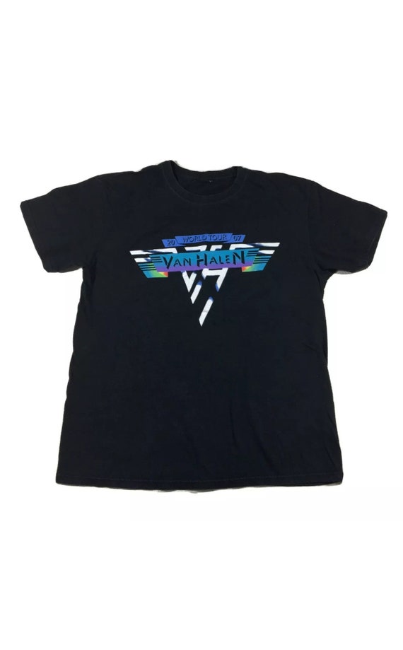 Van Halen World Tour Official Merch Tee Shirt, Roc