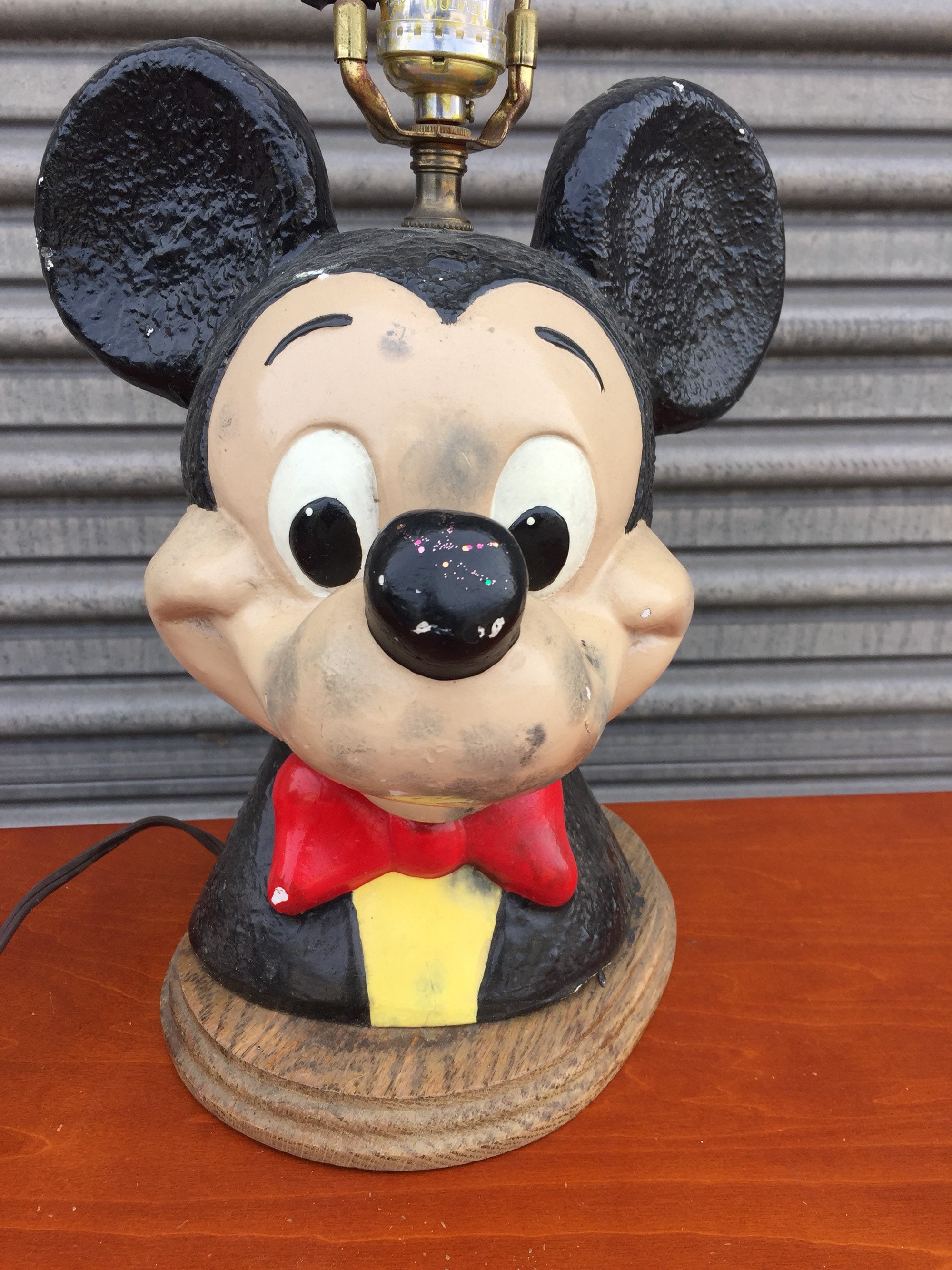 Rare Vintage Mickey Mouse Lamp Mickey Mouse Table Lamp Mickey