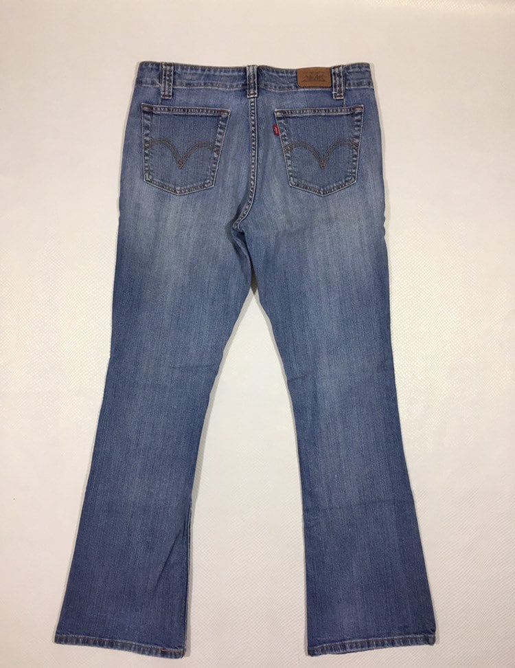 Y2K Vintage Levis 525 Low Rise Boot Cut Jeans 10, Boot Cut Levis, Flare ...