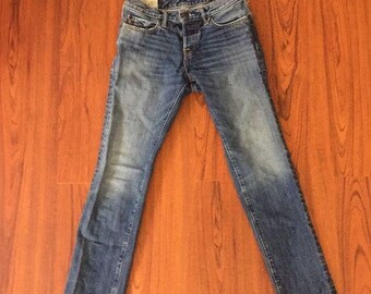 Abercrombie & Fitch Skinny Button Fly Denim Jeans
