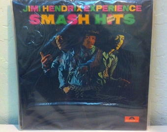 Jimi Hendrix Experience - Smash Hits SEALED Vintage Vinyl Record Album LP 33 RPM, Jimi Hendrix Vinyl, Jimi Hendrix Record, Rock Vinyl Record